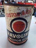 Havoline Motor Oil can