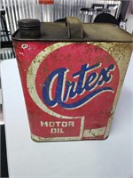 Artex Motor Oil can