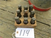 1/2" Number Stamps