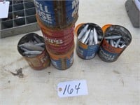 6 Cans of Lead Sinkers