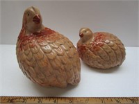 Ceramic Quails?