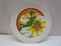 Peter Pan Peanut Butter Plastic Plate