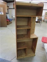 Unique 5 1/2 ft Tall Unique Shelf - Pick up only