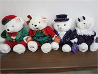 2 Sets of Keepsake Teddy Bears