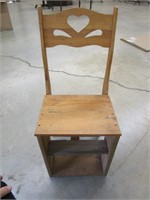 Homemade Wooden Chair - Pick up only