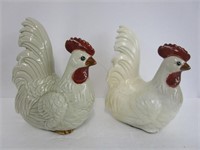 2 Weighted Ceramic Hens