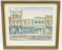 * Marion Biehn "Old Front Street" Hand Signed -
