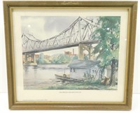 * La Crosse Artist Marion Biehn "The Bridge and