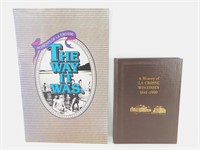 * 2 Vintage La Crosse Books - A History of La