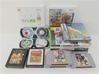 Lot of 18 Video Games - Atari, N64, PSP, Xbox,