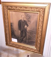 29" x 25" Victorian Framed Photo