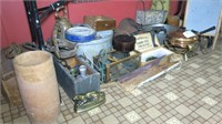 Large lot of kitchenware, primitives and more.