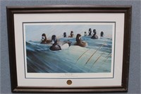 Ducks Unlimited "Winds and Waves" by Van Gilder