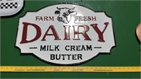 Farm Fresh Dairy Sign
