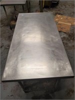 Small Stainless Steer Table