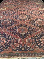 19THC. ANTIQUE PALACE SIZE SOUMAC CARPET