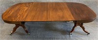 2 SECTION DINING TABLE ATTRIB. TO DUNCAN PHYFE, NY