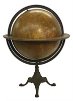 TERRESTRIAL LIBRARY GLOBE ON STAND BY WEBER