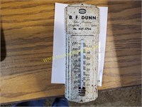 B.F. Dunn Sycamore, OH Thermometer