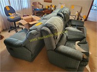 Sofa and 2 Reclining Chairs
