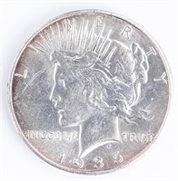 Coin 1935-P Silver Peace Dollar In GEM BU