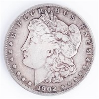 Coin 1902-S Morgan Silver Dollar In Fine