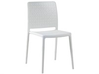 Lot of 4 New Papatya Fame S White Patio Chairs
