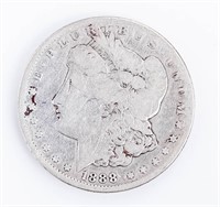 Coin 1888-S Morgan Silver Dollar - In VG