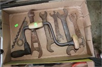 Old wrenches & brace