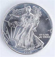 Coin 1999 American Silver Eagle GEM W/ Error