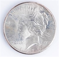 Coin 1926-P Silver Peace Dollar In GEM BU
