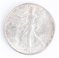 Coin 1936-D Walking Liberty Half Dollar In Choice+