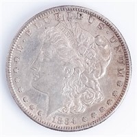 Coin 1884-S Morgan Silver Dollar In Choice