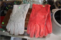 2 welder gloves