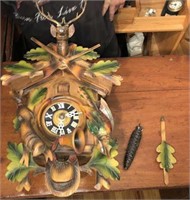 German CooCoo Clock with both weights