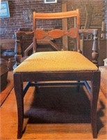 Arm Chair w/Upholstered Seat