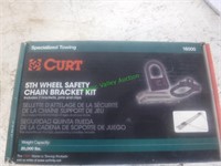 New/Unopened 5th Wheel Safety Chain Bracket Kit