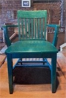 Vintage Wood Arm Chair