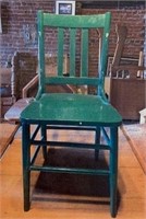 Vintage Green Chair