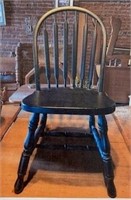 Black Farmhouse Style Chair