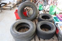 Implement tires, Lawn Mower Tires and Intertube