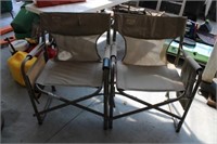 2 Large Folding Chairs