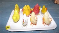 Plastic Chickens & Birds