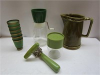 Green Kitchen Items