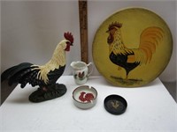 Rooster Decor & Ash Trays