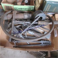 Chipping hammers, hand tools, misc