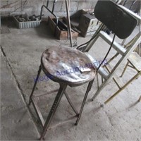 Aluminum ladder, stool, small step