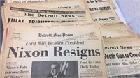Assorted Detroit News/Detroit Free Press