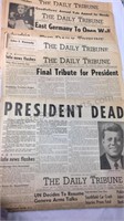 Assorted The Daily Tribune Newspapers ‘63
