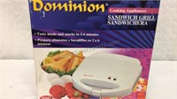 Dominion Sandwich Grill - NIB Untested